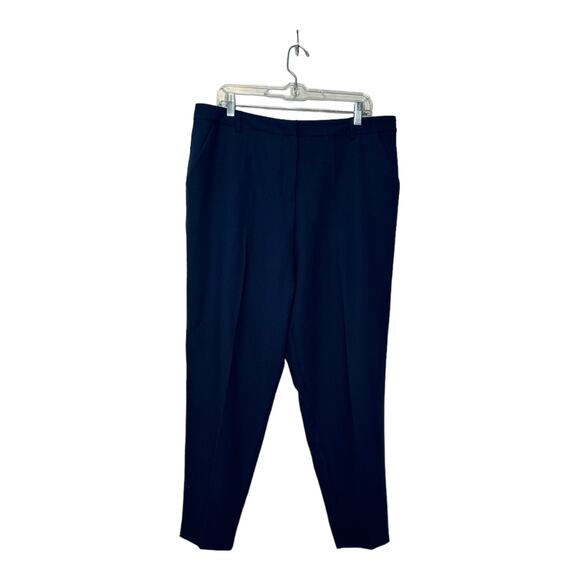 Asos navy blue flat front pants size 14 - Picture 7 of 9